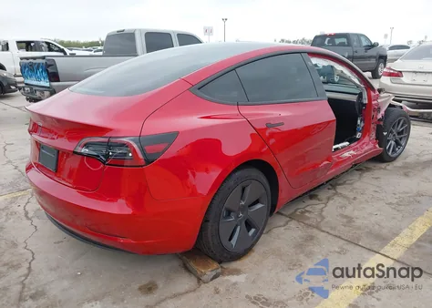 2023 Tesla Model 3 Rear-Wheel Drive from USA, damaged, VIN 5YJ3E1EA4PF714537